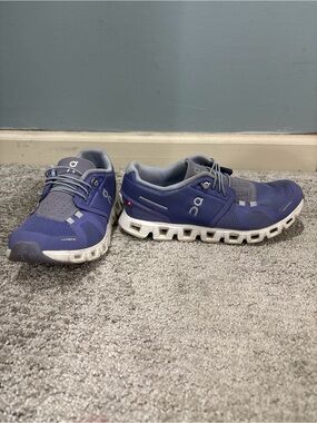 On Running Running Kids Blue Cloud Running Shoes